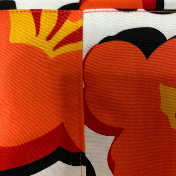 Worthington summer colourful stretch capris. cotton blend. Sz 18. - Picture 5 of 11